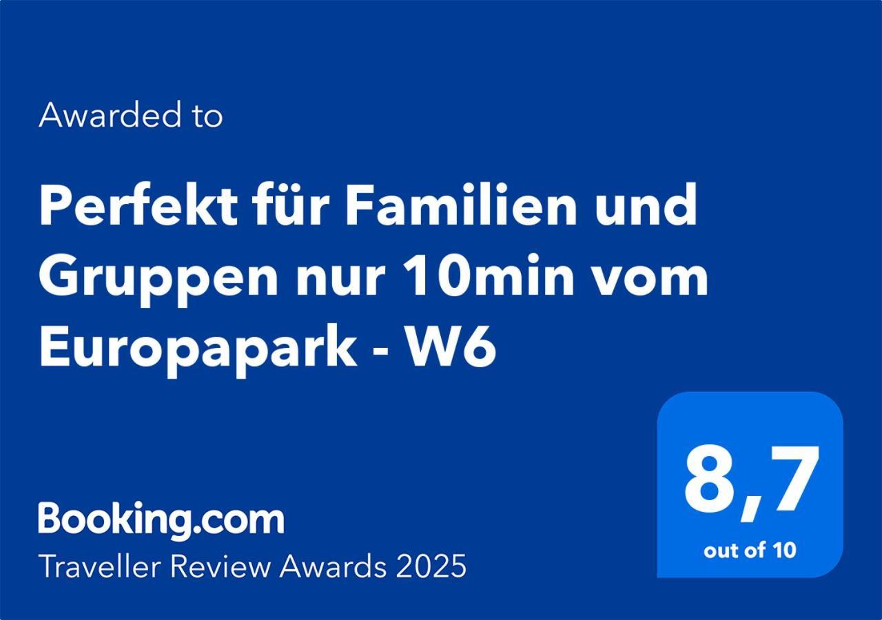 Апартаменты Perfekt Fuer Familien Und Gruppen Nur 10Min Vom Europapark - W6 Эттенхайм Экстерьер фото